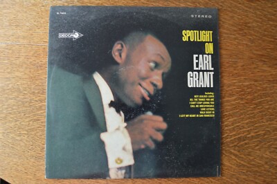 Vintage Spotlight on Earl Grant LP Vinyl Record Original SoundTrack Jazz
