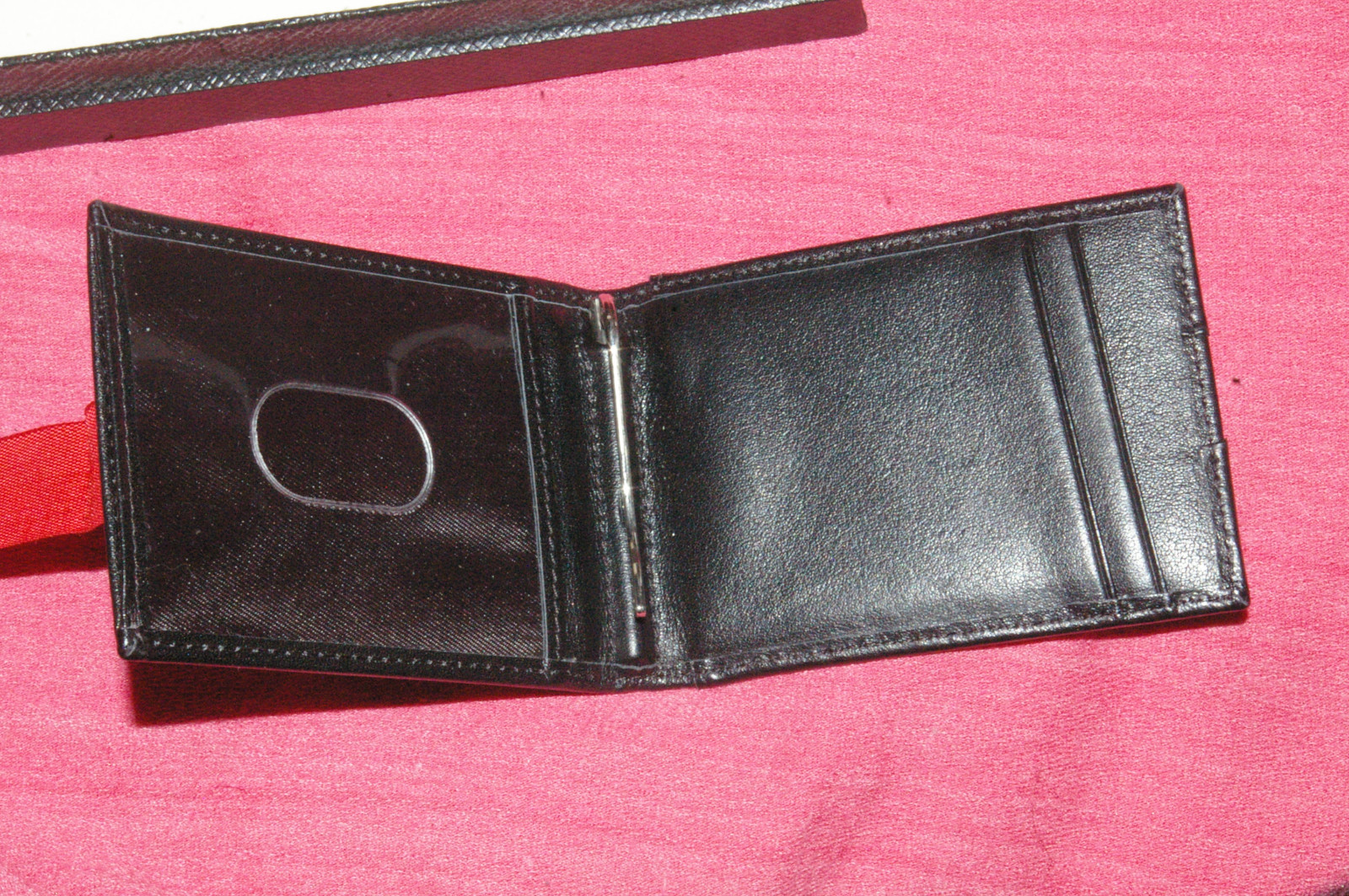 Maswell RFID Bloacking Napa Leather Slim Men’s Wallet Credit Card Holder