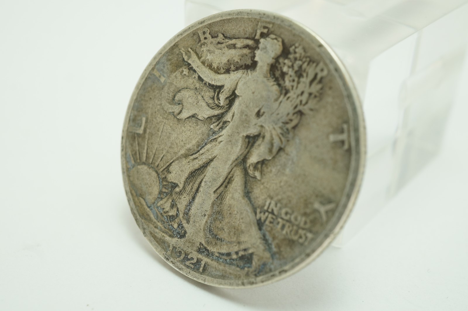 1921 Walking Liberty Half Dollar Coin Key Date