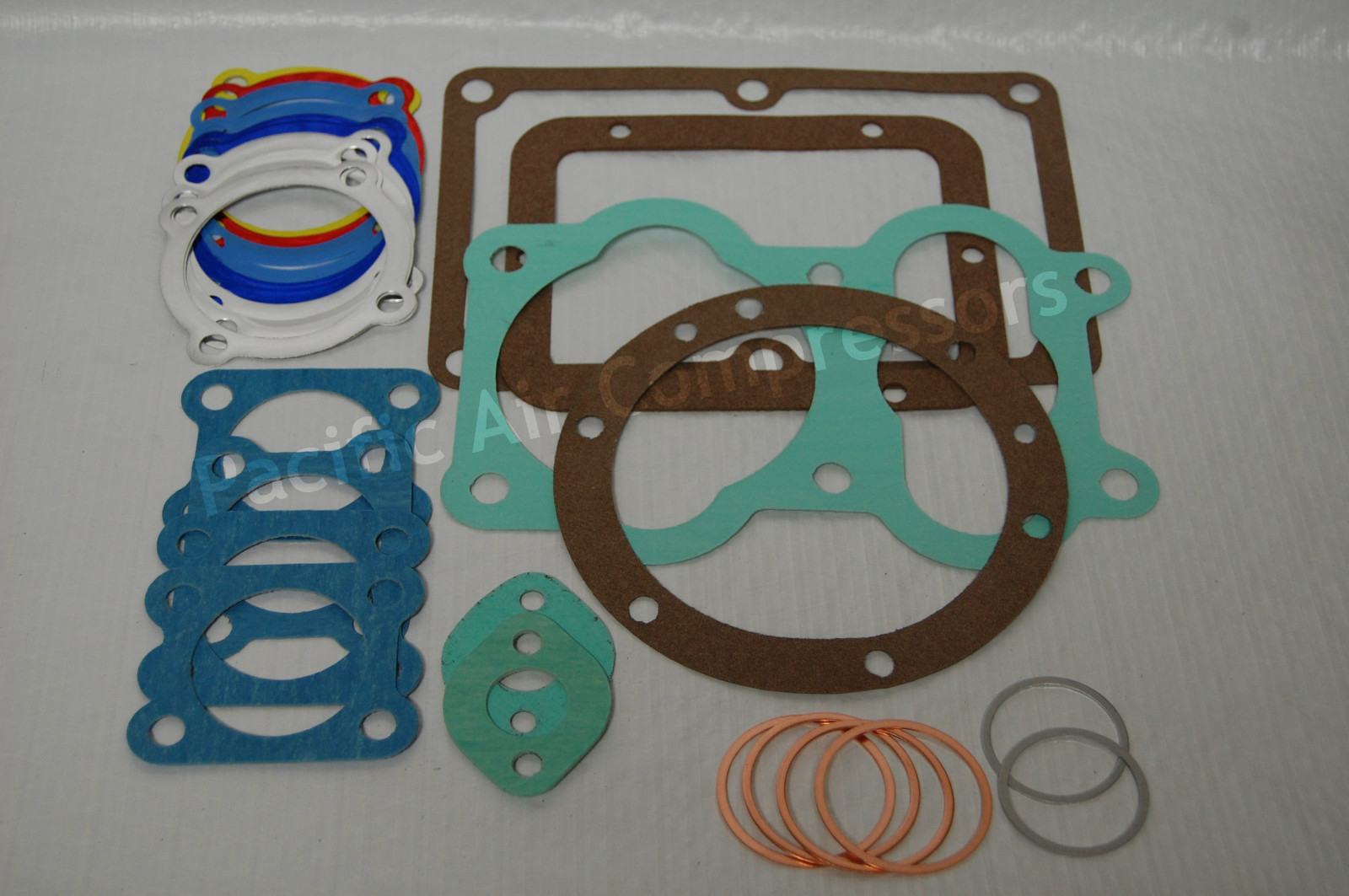 QUINCY 370 104 MAJOR OVERHAUL KIT GASKET PISTON RINGS VALVES AIR