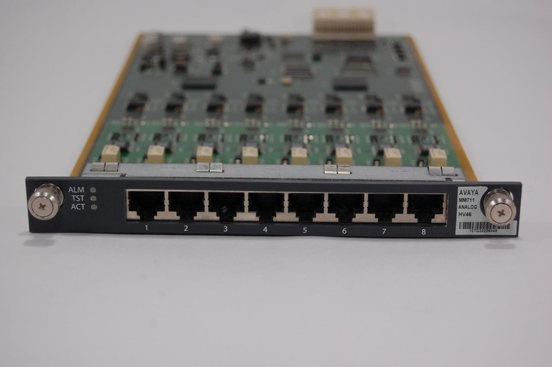 Avaya Mm711 Analogique MÃ©Dia Module Hv46 700466626