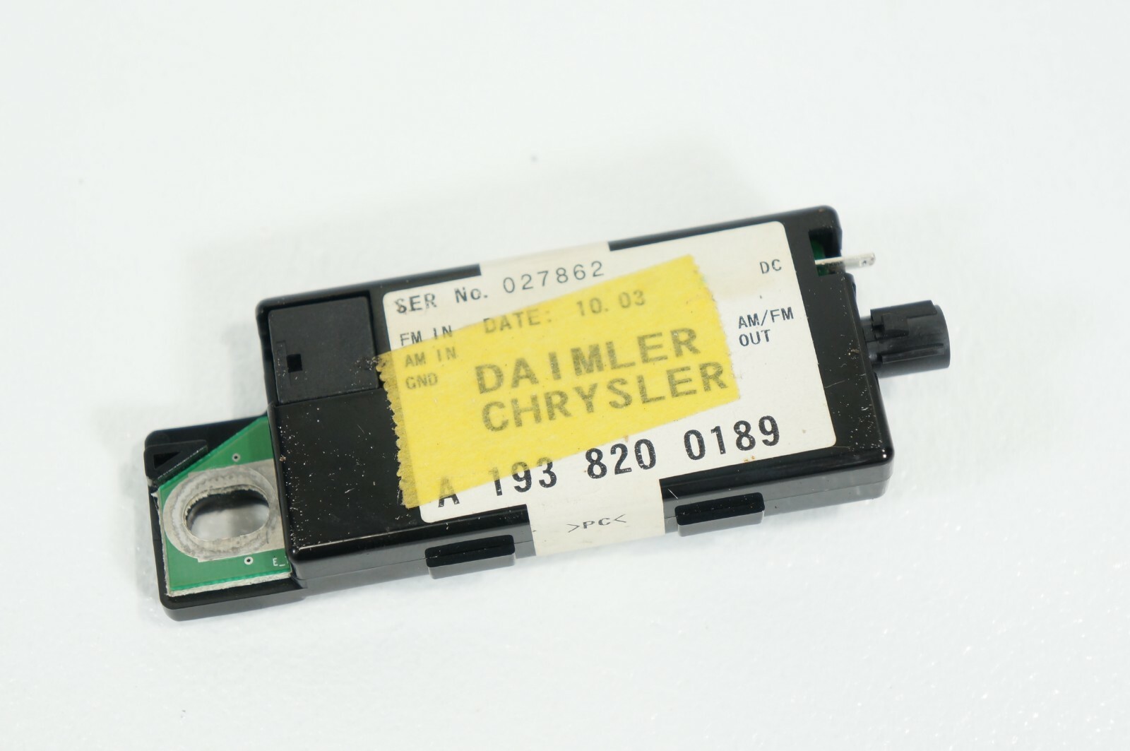 2004-2008 chrysler crossfire coupe fm am antenna amplifier amp module computer