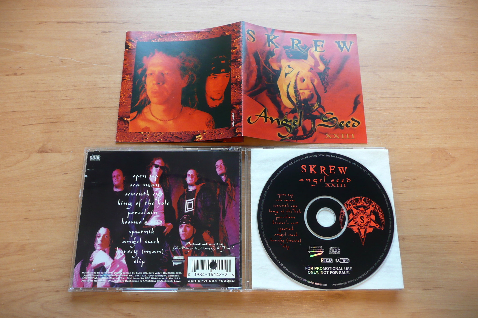 CD SKREW - ANGEL SEED XXIII / METAL BLADE RECORDS 1997