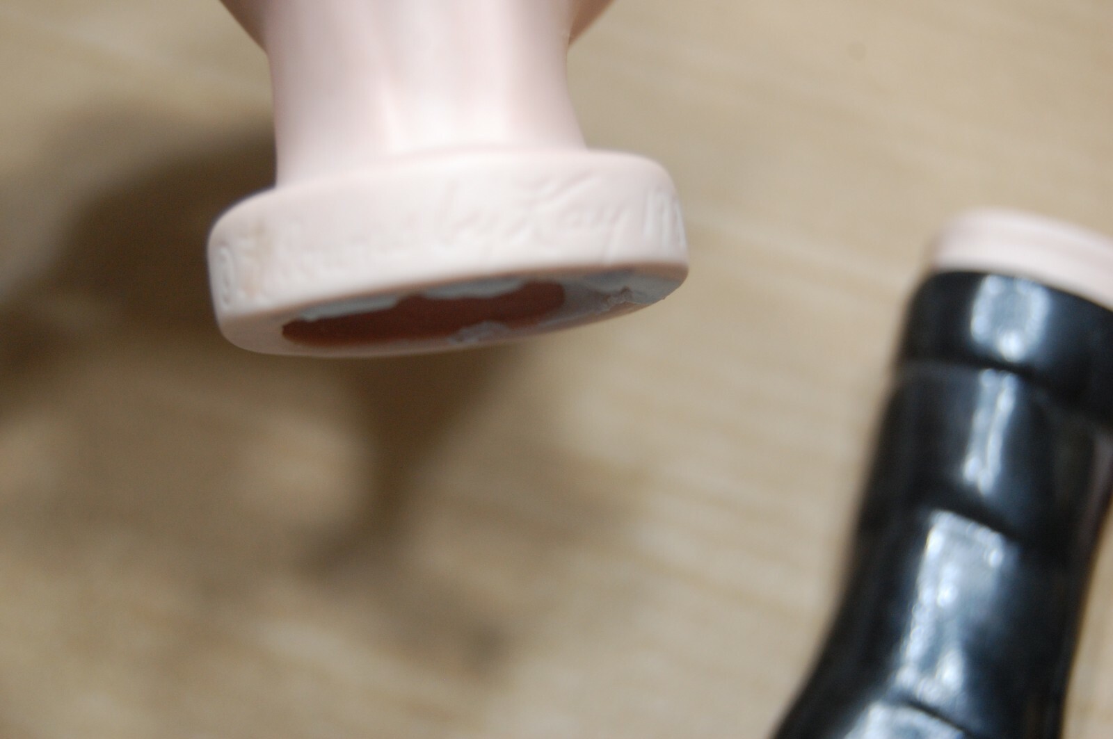 Vintage 1988 KLOWNS BY KAY OLD MAN Doll HEAD HANDS BOOTS Christmas Blue Eyes