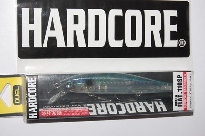 yo zuri duel hardcore flat minnow 110sp 4 3/8'' r1177-gssh ghost shad suspending 