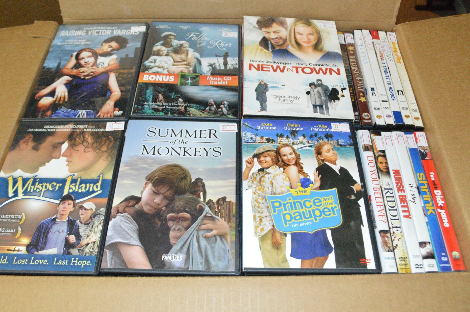 Huge Lot 75 DVD movies romantic, comedy, classics