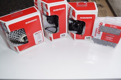 NEW SRAM X5 Groupset 1x 9 Speed 4pcs Shifter X5 RD Medium Cage Cassette 11-32t