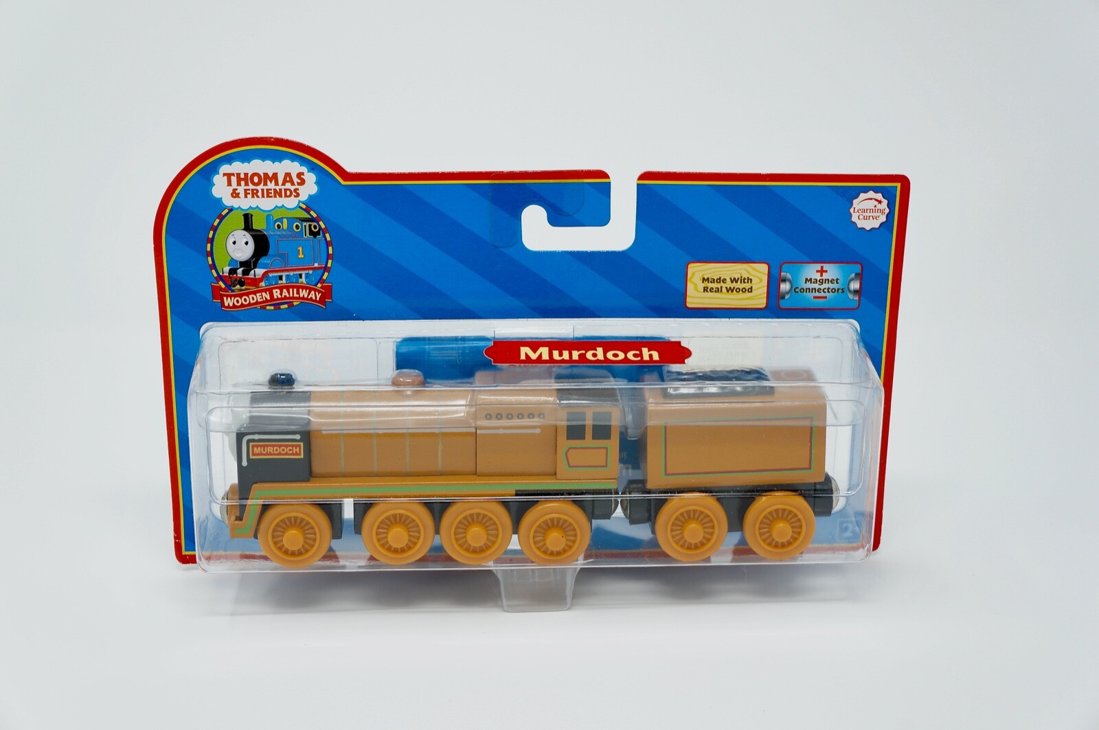 Thomas & Friends Wooden Railway - Murdoch w/Tender NEW Thomas & Friends Wooden Railway - Murdoch w/Tender NEW