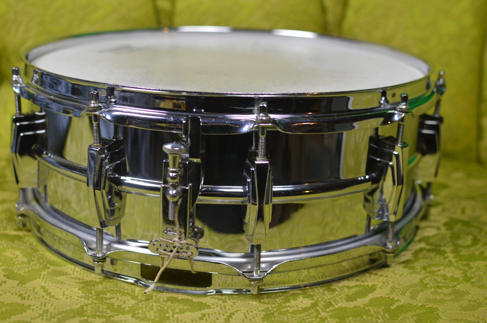 Ludwig  COB Snare drum 1960S Ludwig Chrome Over Brass snare drum Vintage Ludwig