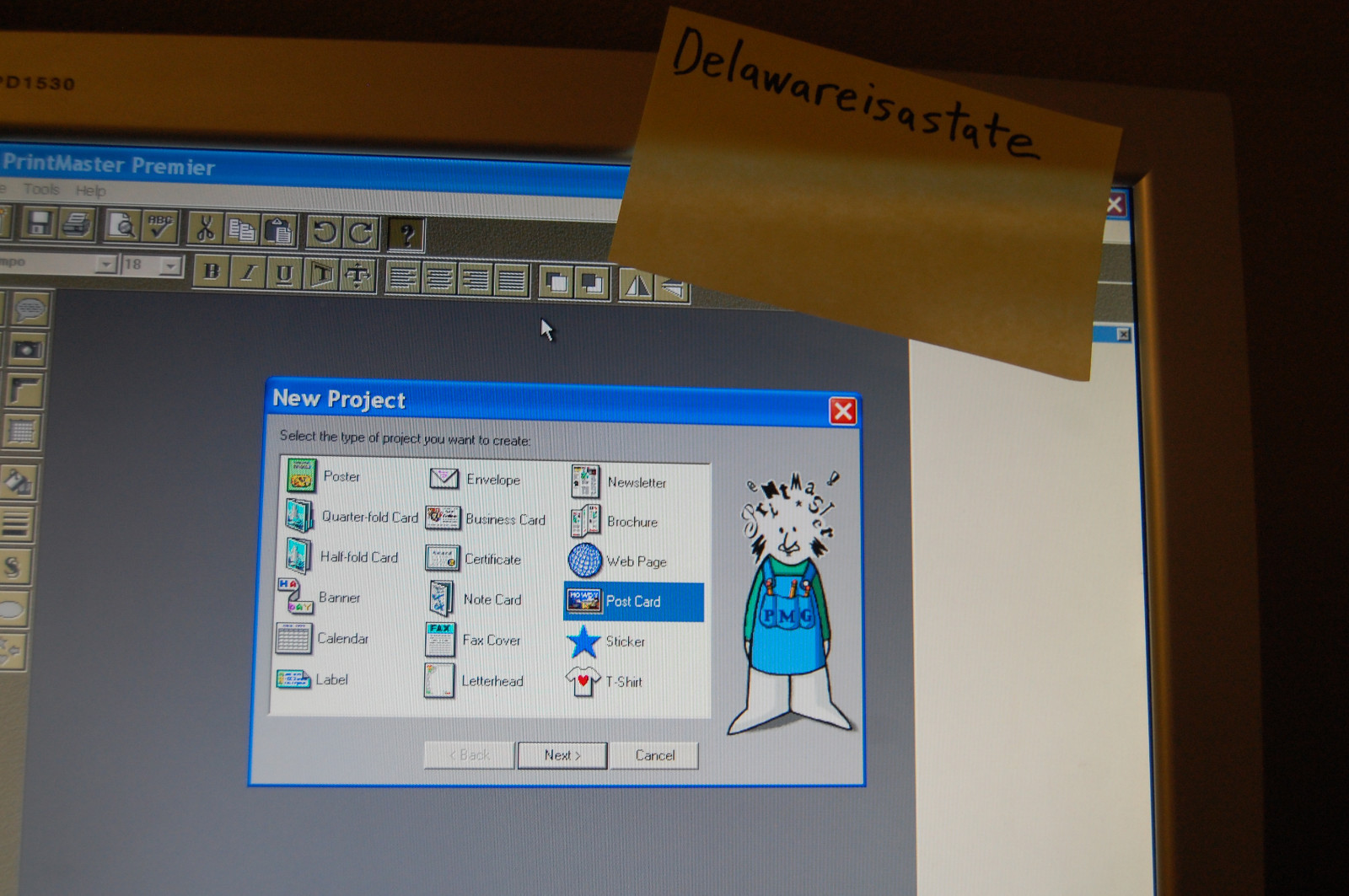 PrintMaster Deluxe 7.0 PC program Over 75,000 Images Windows 95 98 NT 4.0 TESTED