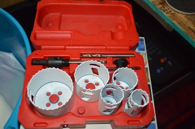 Milwaukee Tool 49-22-4009 9 Pc. Hole Dozer Large Diameter Bi-Metal Hole Saw Set