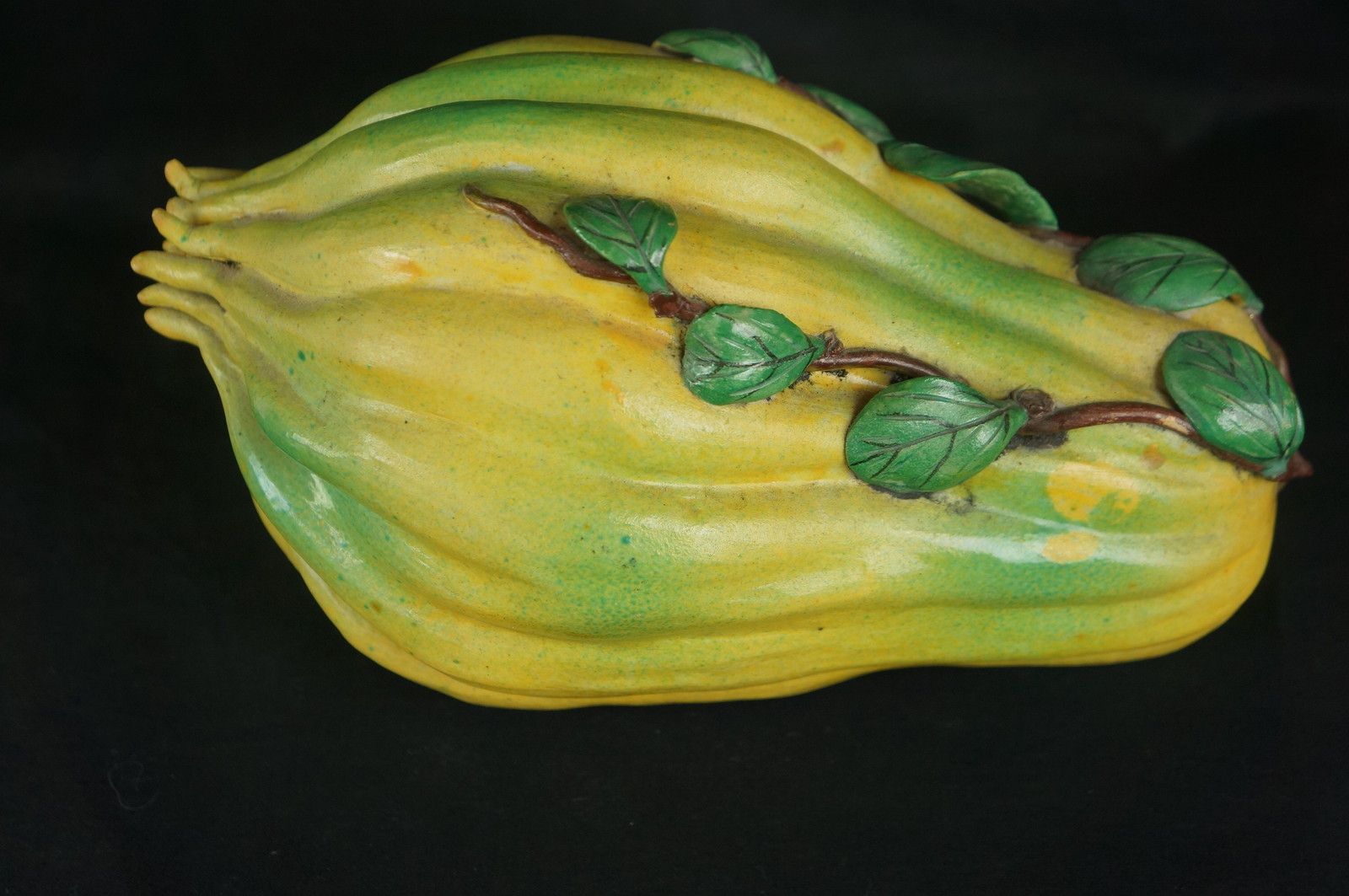 Excellent Antique Chinese Ceramic Squash 9