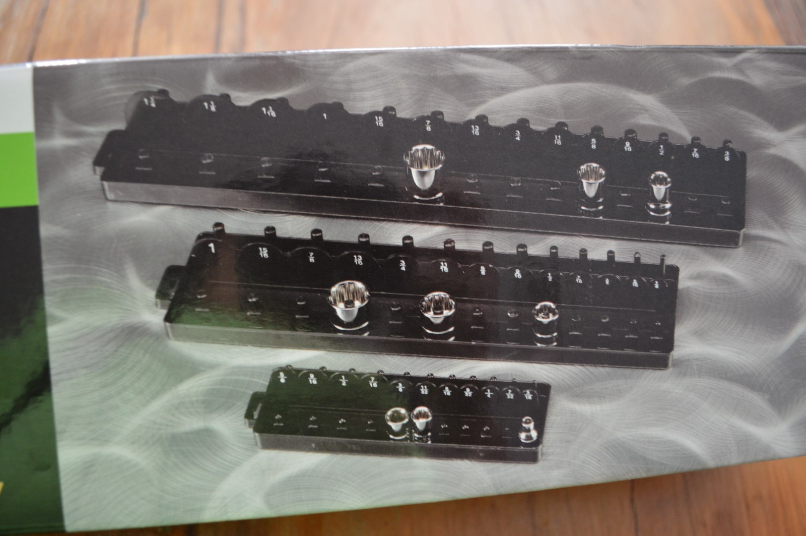 PITTSBURGH SOCKET TRAY ORGANIZER 3 PC SAE STANDARD SET