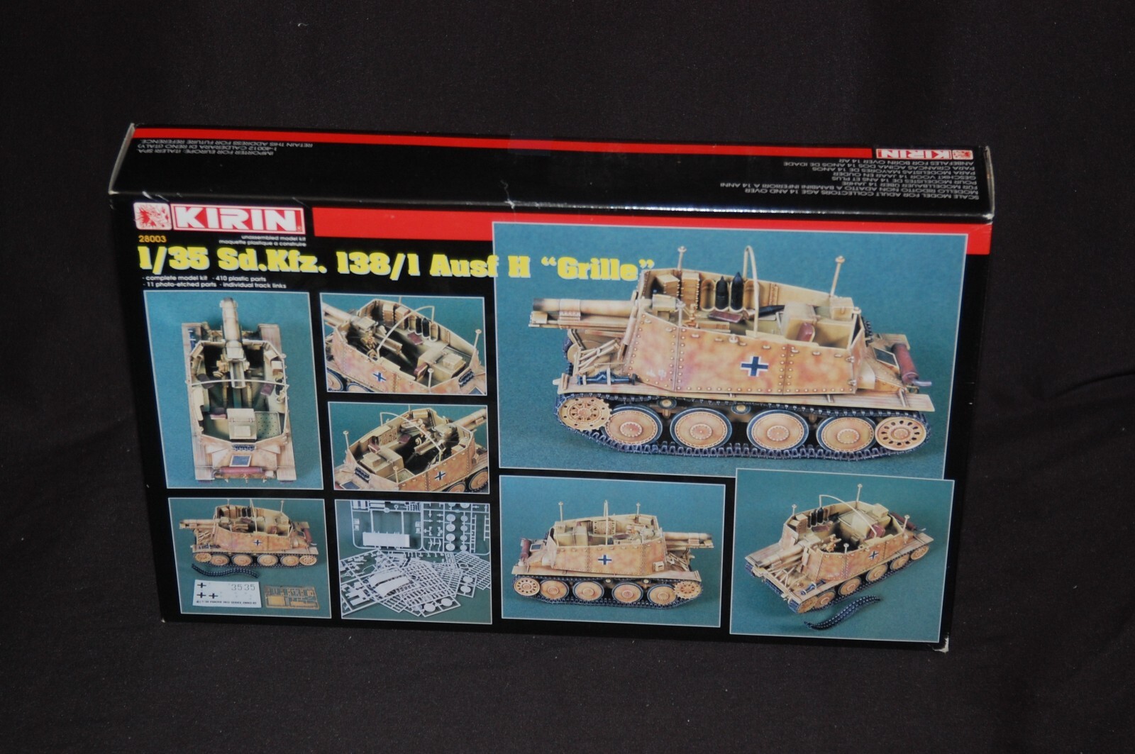 50%OFF Scale 1:35 Vintage Kirin German  H Ausf 138/1 Sd.Kfz. ミリタリー