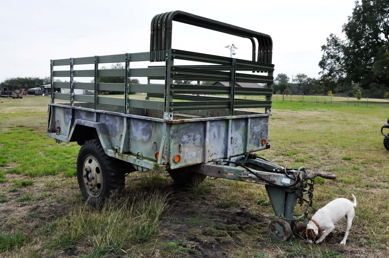 Military trailer,M105A,1 1/2 ton, Army surplus