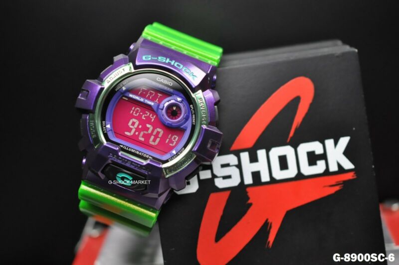 G-8900SC-6 CASIO G-SHOCK CRAZY COLORS PURPLE / GREEN | eBay G-8900SC-6 CASIO G-SHOCK CRAZY COLORS PURPLE / GREEN | eBay