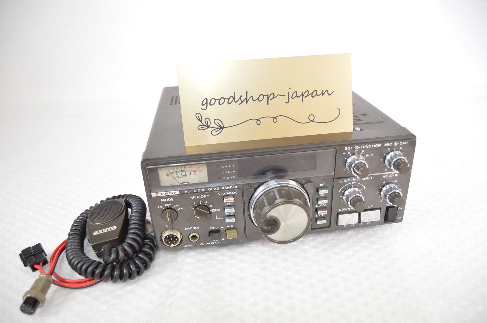 受信機 TRIO ALL MODE TRANSCEIVER TS660 受信機 TRIO ALL MODE TRANSCEIVER TS660 TRIO TS-660 Quad Band