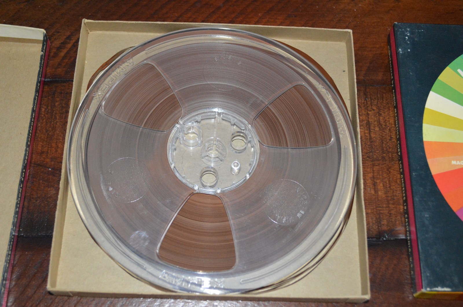 Lot of 2 Reel To Reel Audio Magnetics Brand 1200' 1.5 MIL Recording Tape 7