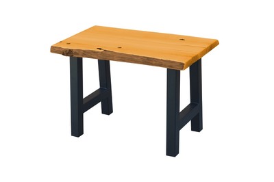Live Edge Locust Wood Ridgemont Table - Multiple Colors and Sizes
