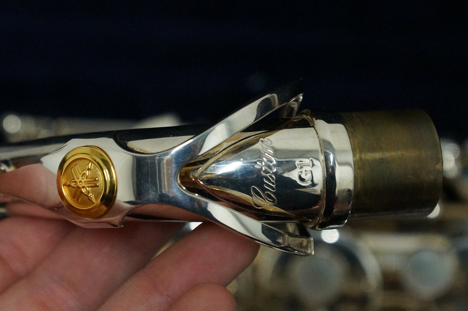 Yamaha Custom Z YAS-82Z - Silver Plate Alto Saxophone