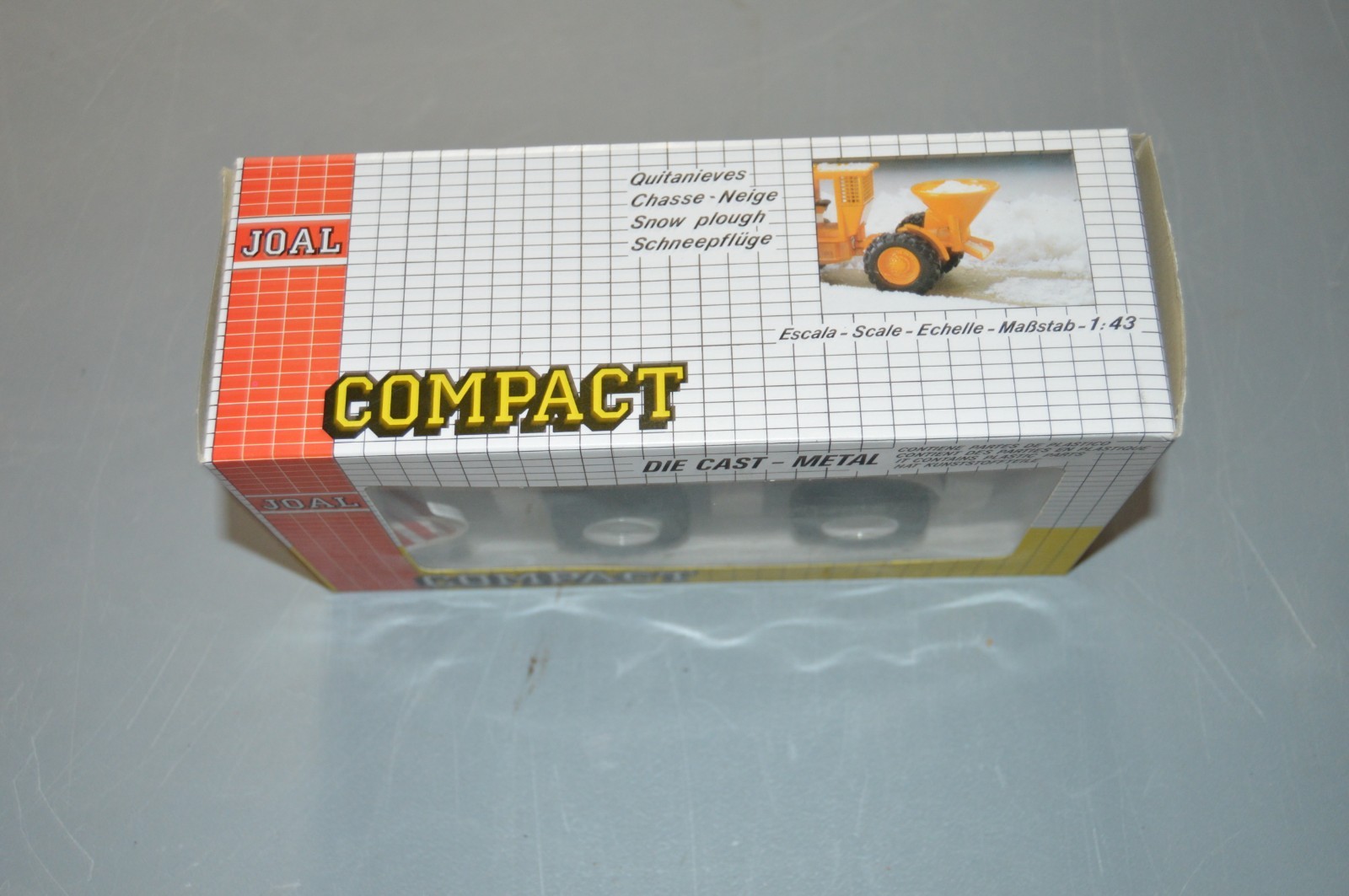 Compact 390 Snow Plow Sander - Caterpillar 518 - 1/43 - Joal #229 - MIB