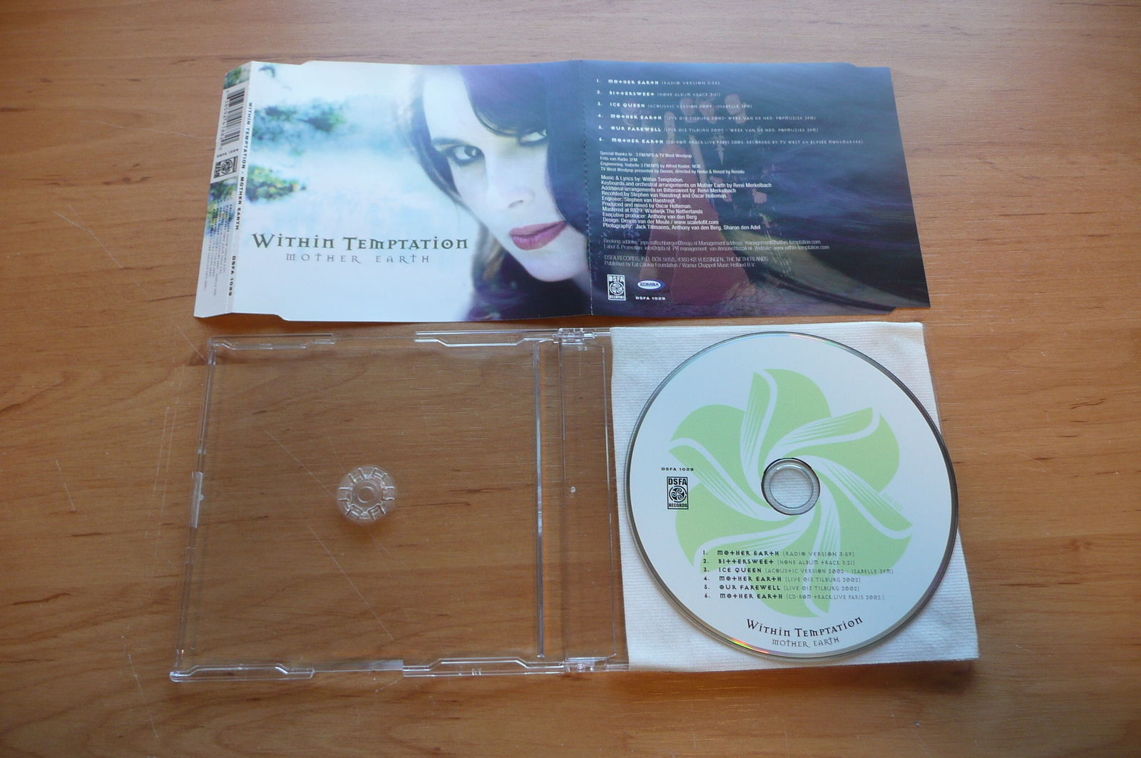 CD ウィズインテンプテーション 2枚組 マザーアース 【公式通販】