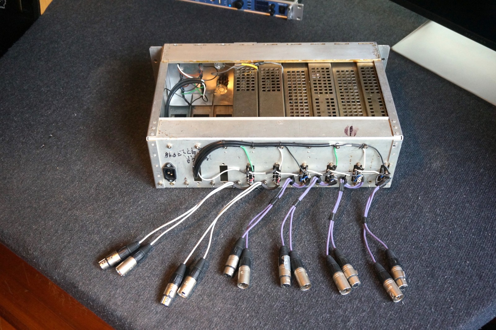 Telefunken Siemens 2x V76 & 2x V72 Tube Mic Preamps Racked and Restored