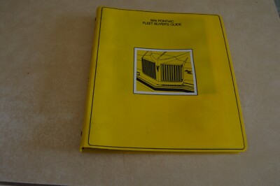 1974 Pontiac Fleet Buyers Guide GM RARE Book Take a look GTO Firebird Grand Am