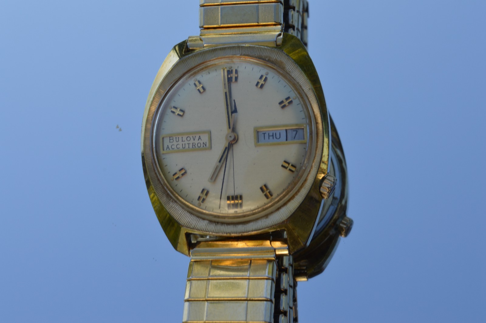 NBC Radio Star ''JACK VAN WART'' 25 Yrs Service Watch M7 1967 Bulova Accutron