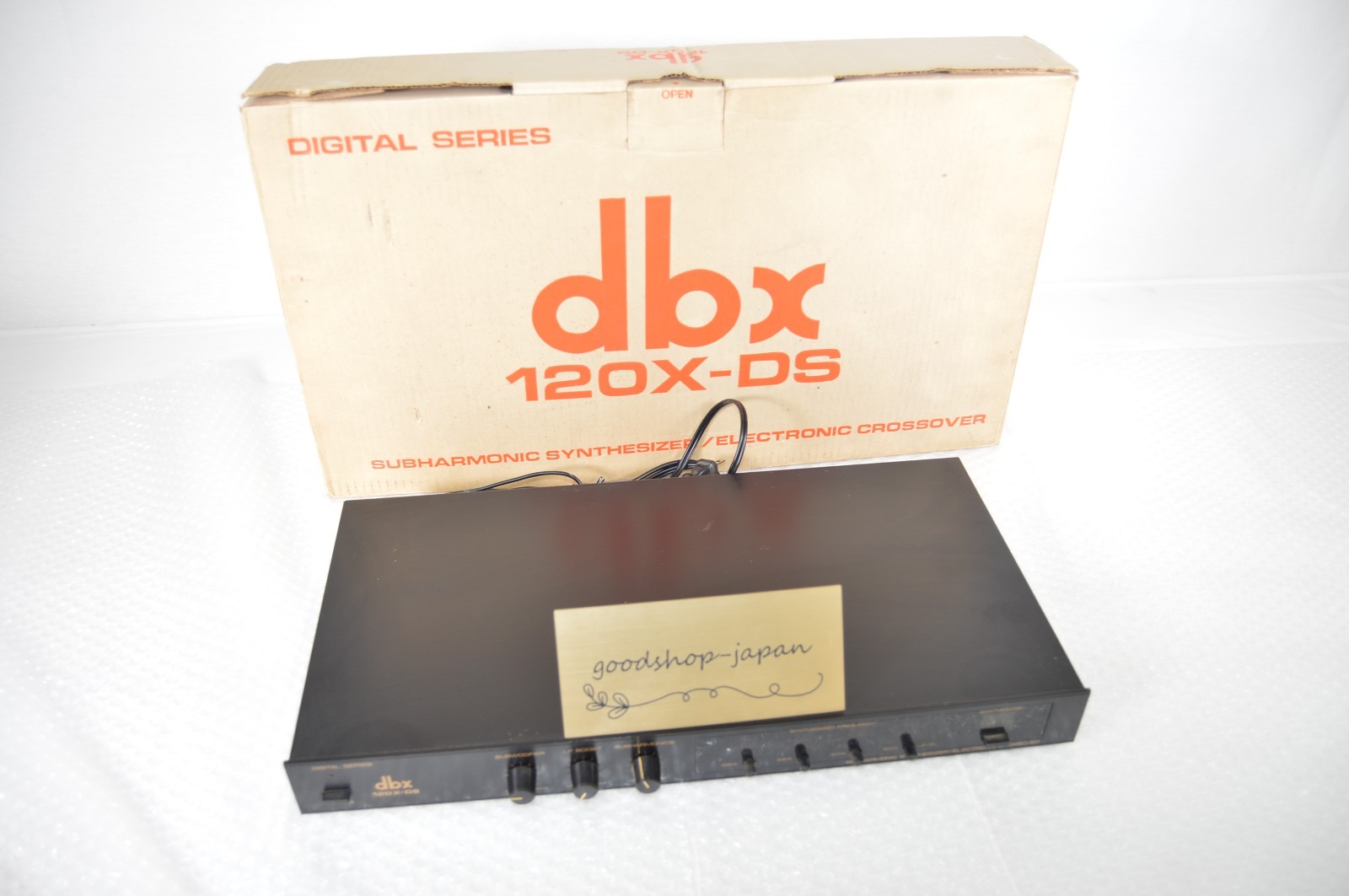 アンプ DBX 120X-DS DBX 120X-DS Subharmonic Synthesizer Working Free Shipping | eBay