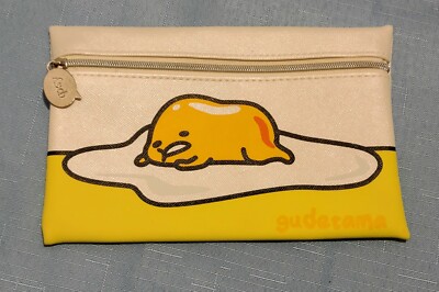 Ipsy Gudetama Over Easy Glam Bag NWOT