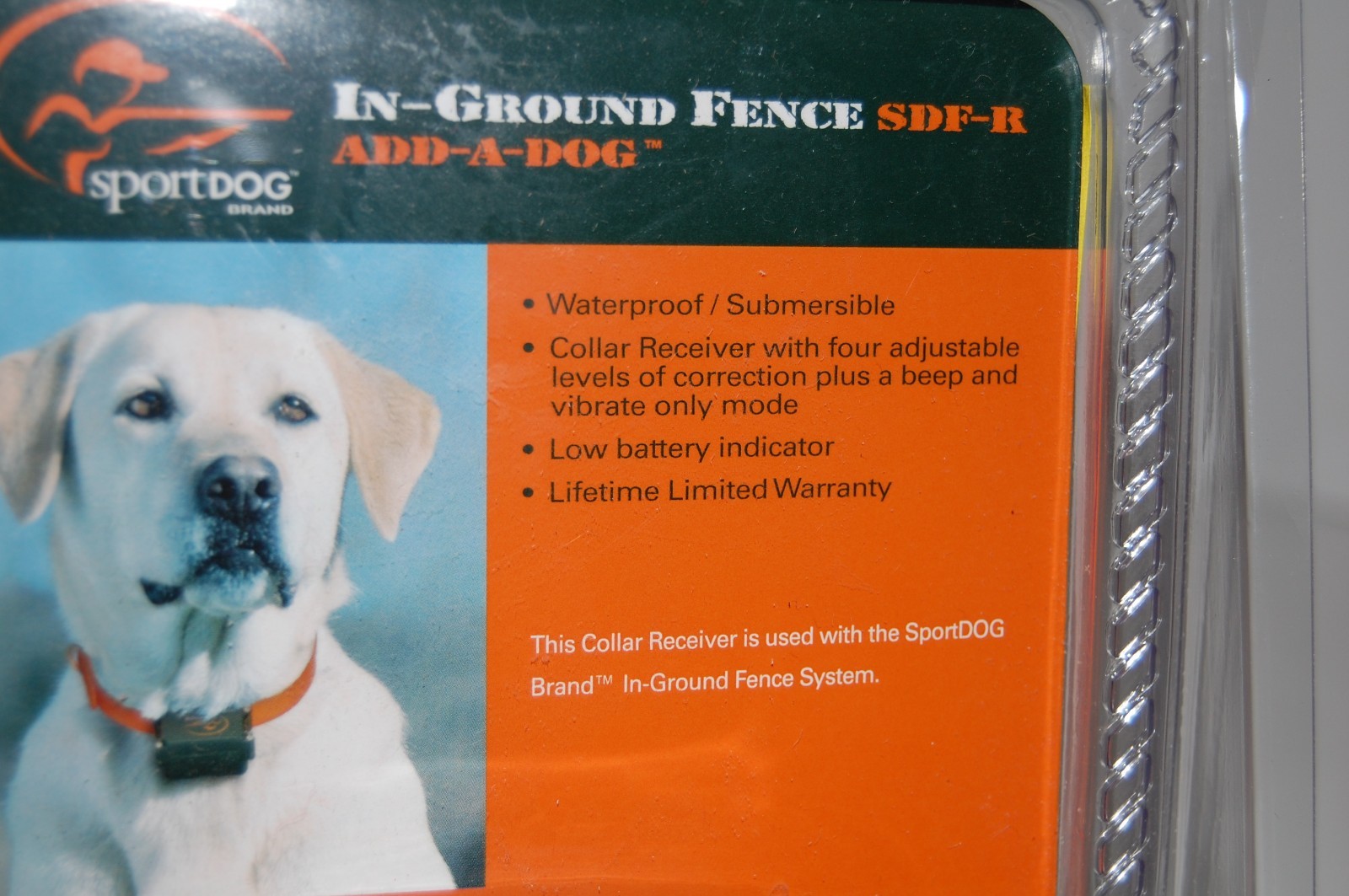 SportDog SDF-R In-Ground Fence Receiver Collar - BRAND NEW