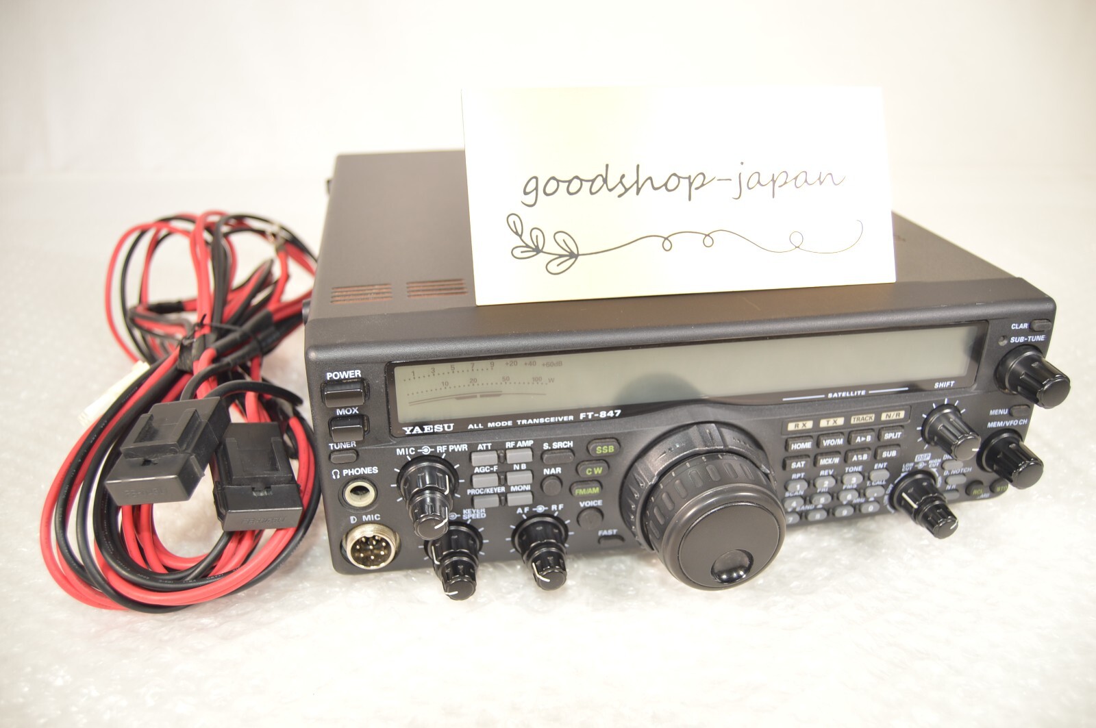Yaesu FT-847 HF 50 144 430 MHz All Mode Transciever 100w/50W Yaesu FT-847 HF 50 144 430 MHz All Mode Transciever 100w/50W