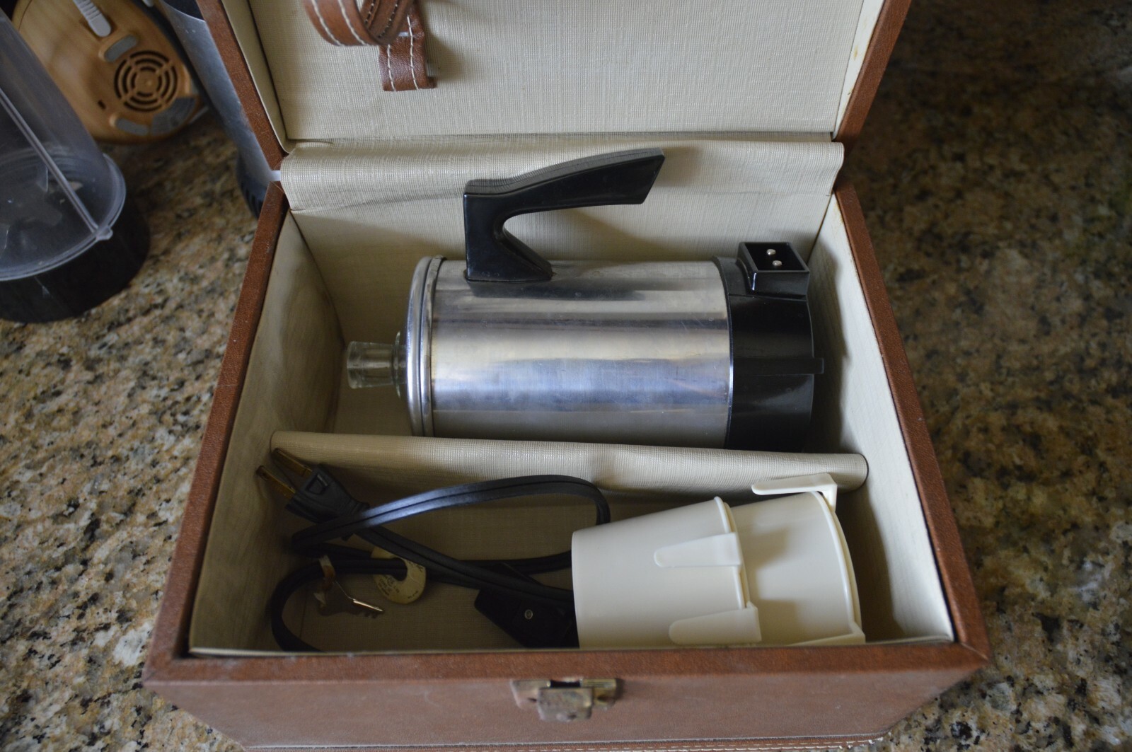 Vintage Espresso Machine Percolator COFFEE Maker With Case & Accessories!