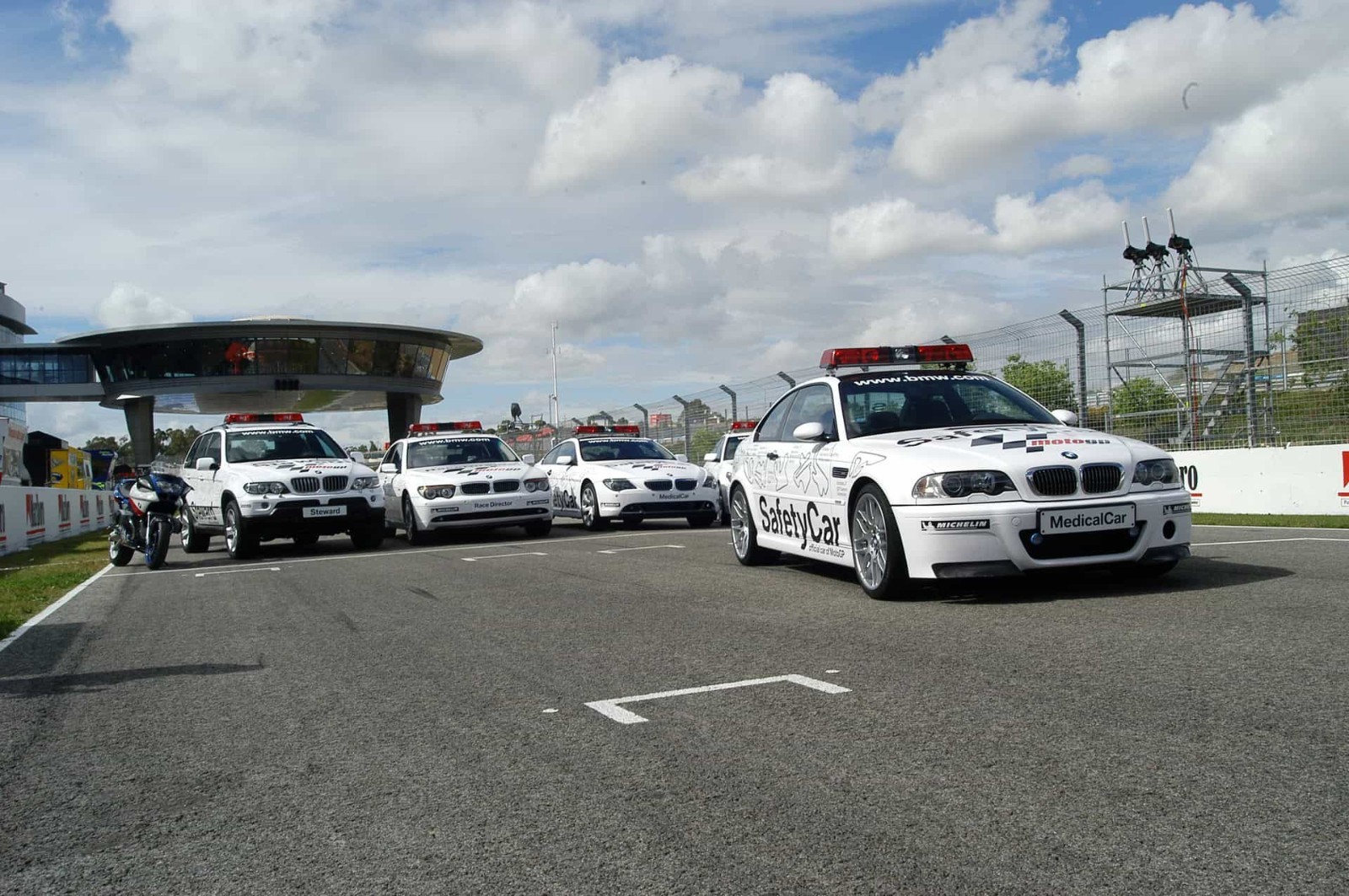 2003 MotoGP BMW E53 X5 Steward Car RARE DEALER PROMO 1/43