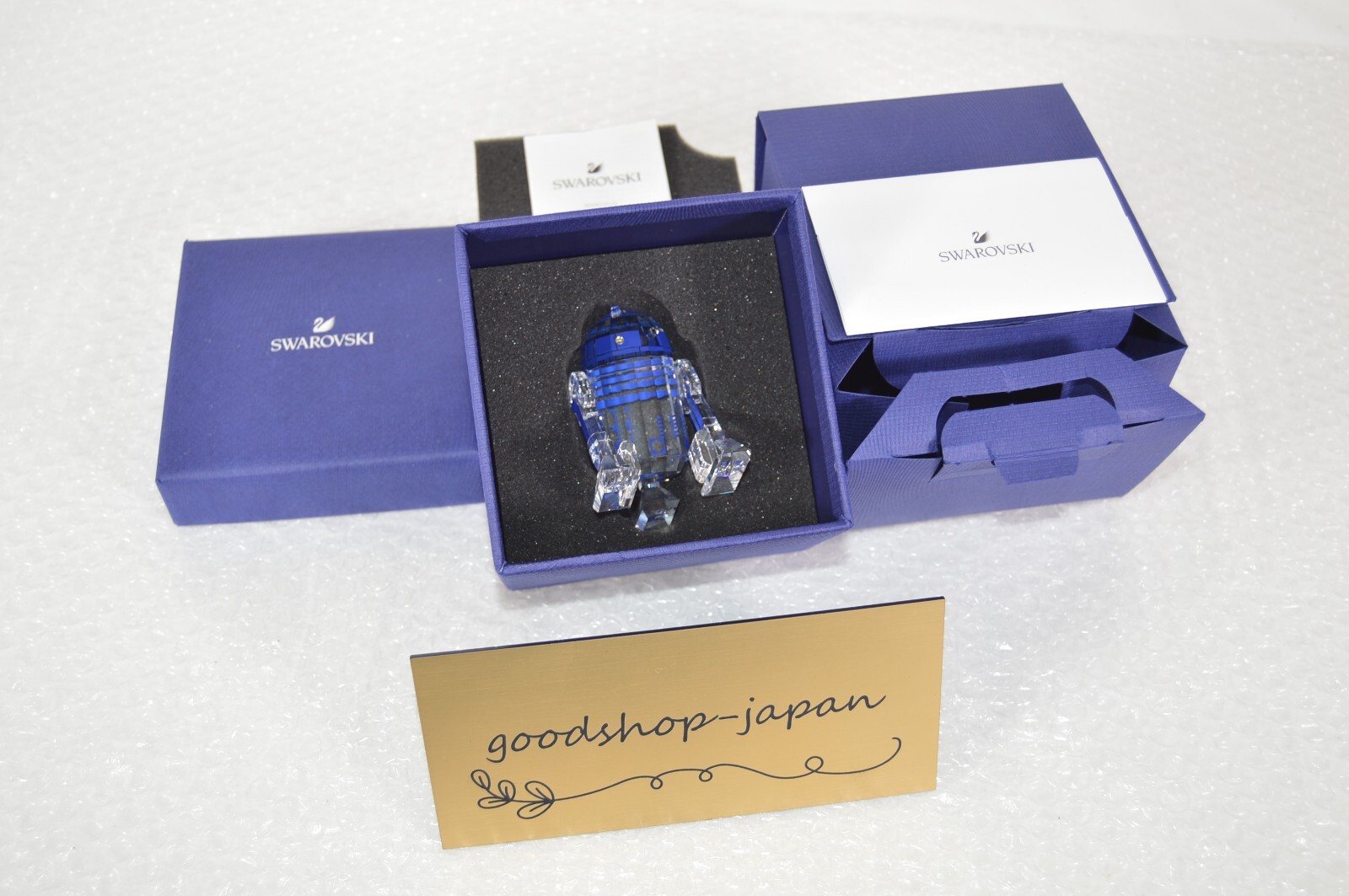 Swarovski R2-D2 Crystal Star Wars Collection Figurine Near