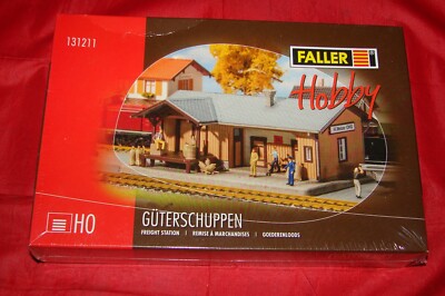 FALLER HO MAQUETTE REMISE MARCHANDISES 131211 TRAIN ELECTRIQUE NEUF BOITE