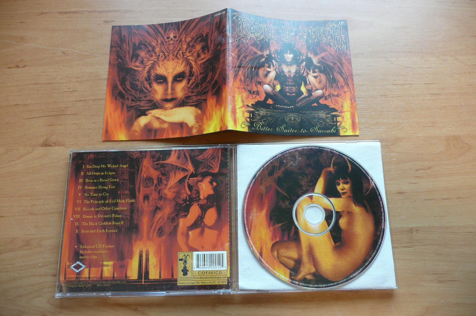 洋楽 Cradle of Filth / Limited Edition 4cd Cradle Of Filth/Limited Edition 4Cd | eBay