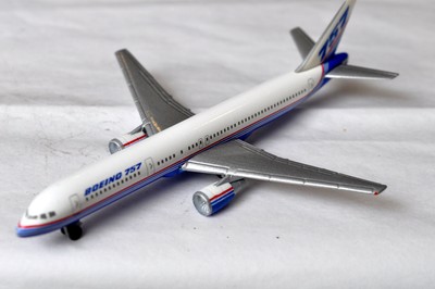 1/500-Herpa Boeing Fleet House Demo 757-200 Art 503679 Metal Model Plane