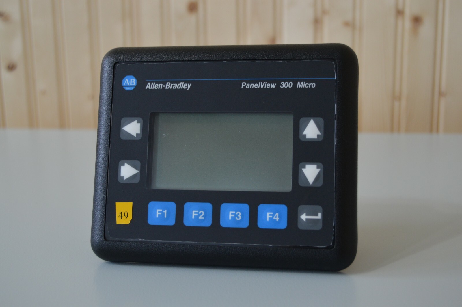 Allen Bradley PanelView 300 Micro 2711-M3A18L1 SER A FRN 4.48 with Comm Cable