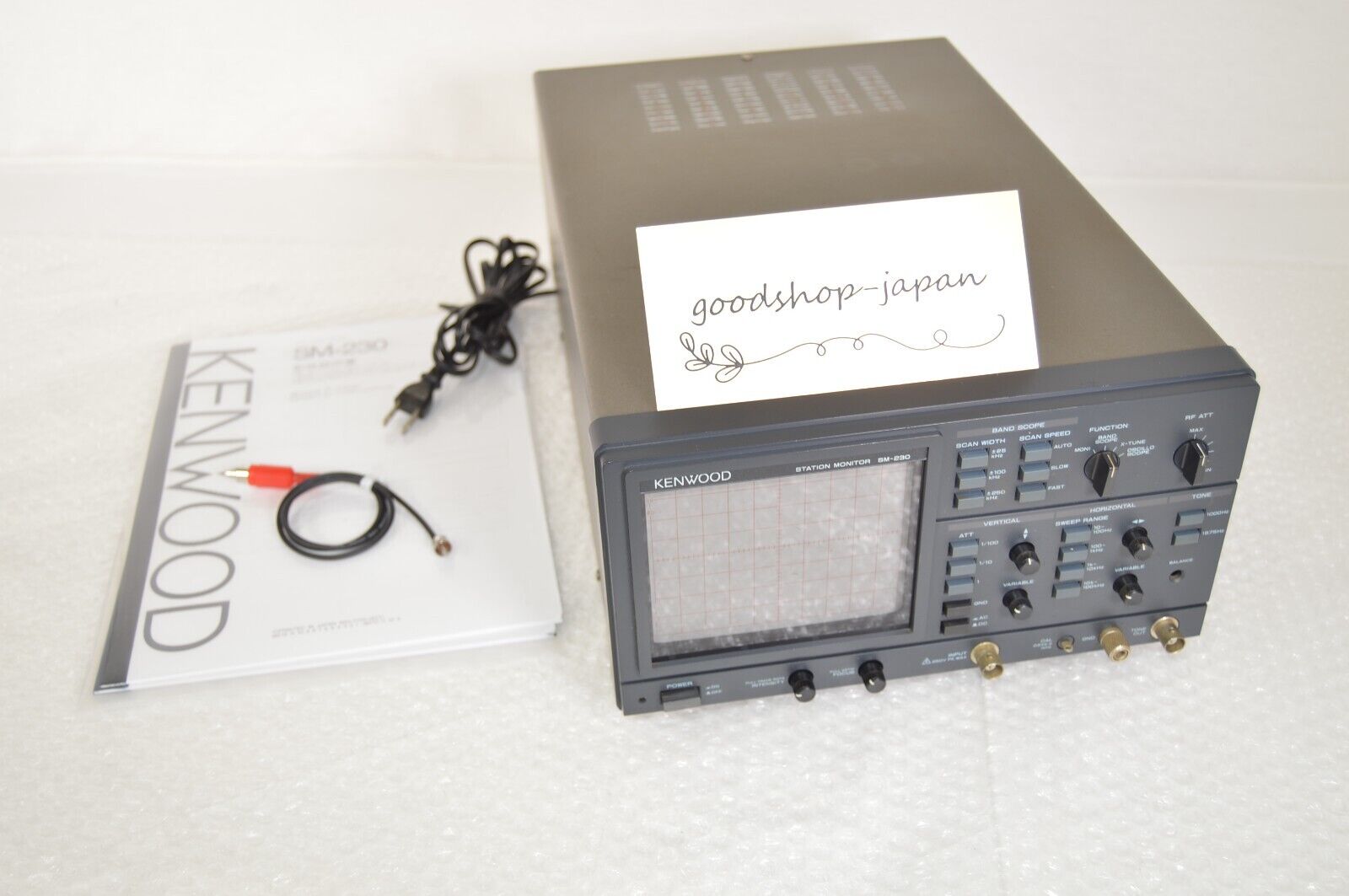 Kenwood SM-230 Station Monitor Band Scope For HF Transceiver Kenwood SM-230 Station Monitor Band Scope For HF Transceiver