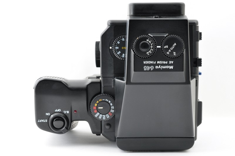 MINT MAMIYA M645 Super AE Prism Finder 120 Filmback SEKOR