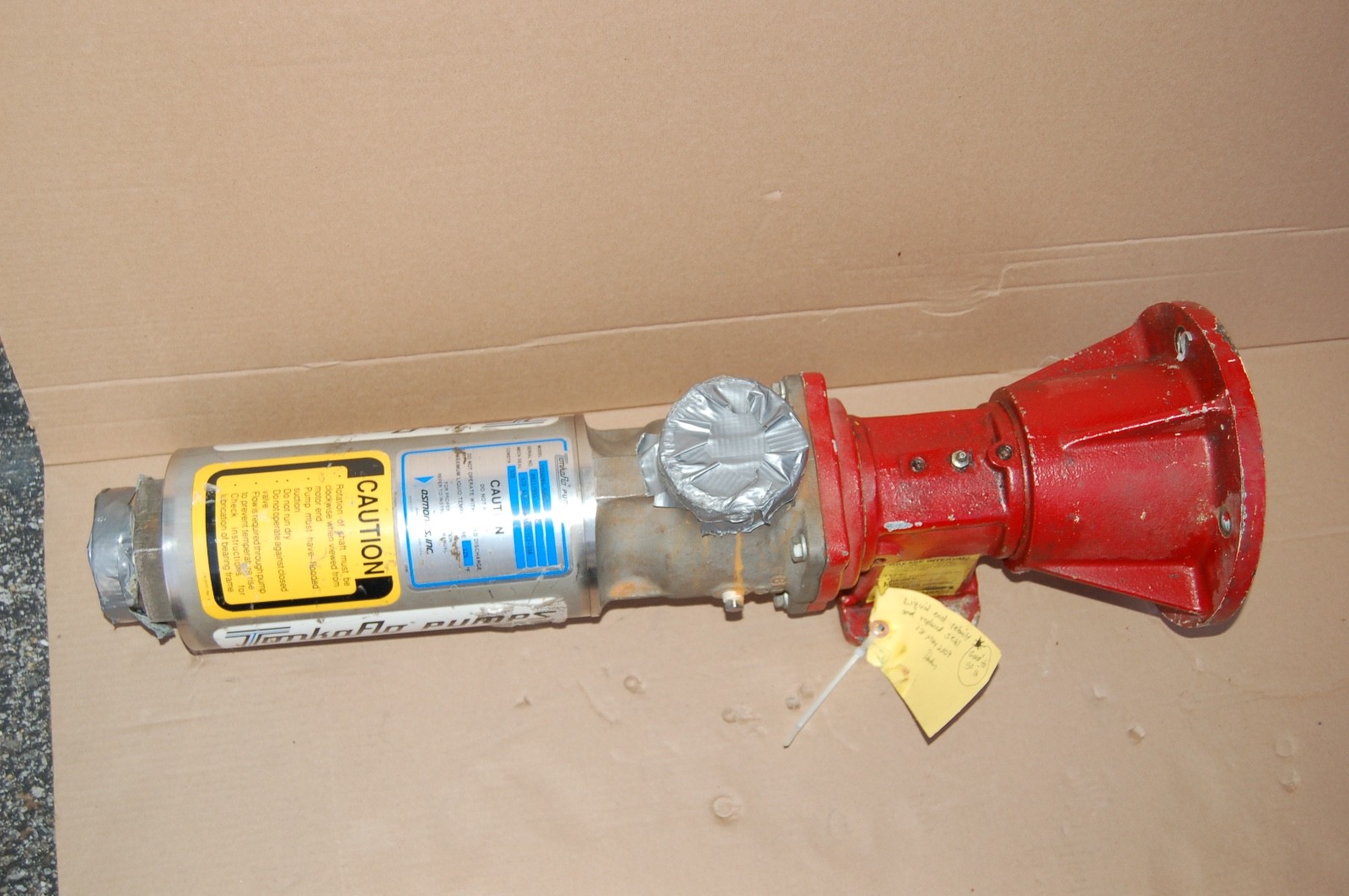 GE Osmonics Tonkaflo Pump SS55046-5090 Stainless Steel SS GE Osmonics Tonkaflo Pump SS55046-5090 Stainless Steel SS