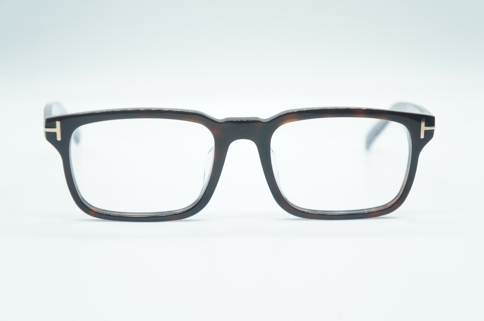 Pre-owned Tom Ford Tf 6006-d-b 052 Dark Havana Authentic Eyeglasses Frames 53-19 In Clear