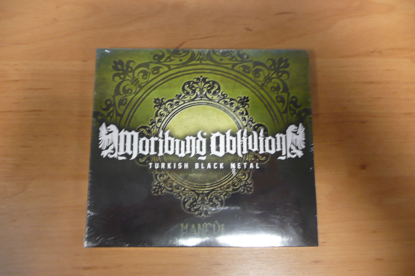 CD MORIBUND OBLIVION - MANEVI / DUST ON THE TRACKS 2013 SS