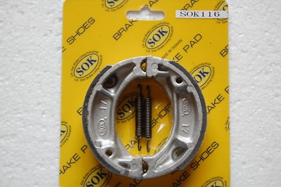 FRONT BRAKE SHOES+Springs fit HONDA NVS NFS 50 Today 2002-2017 NVS50 NFS50