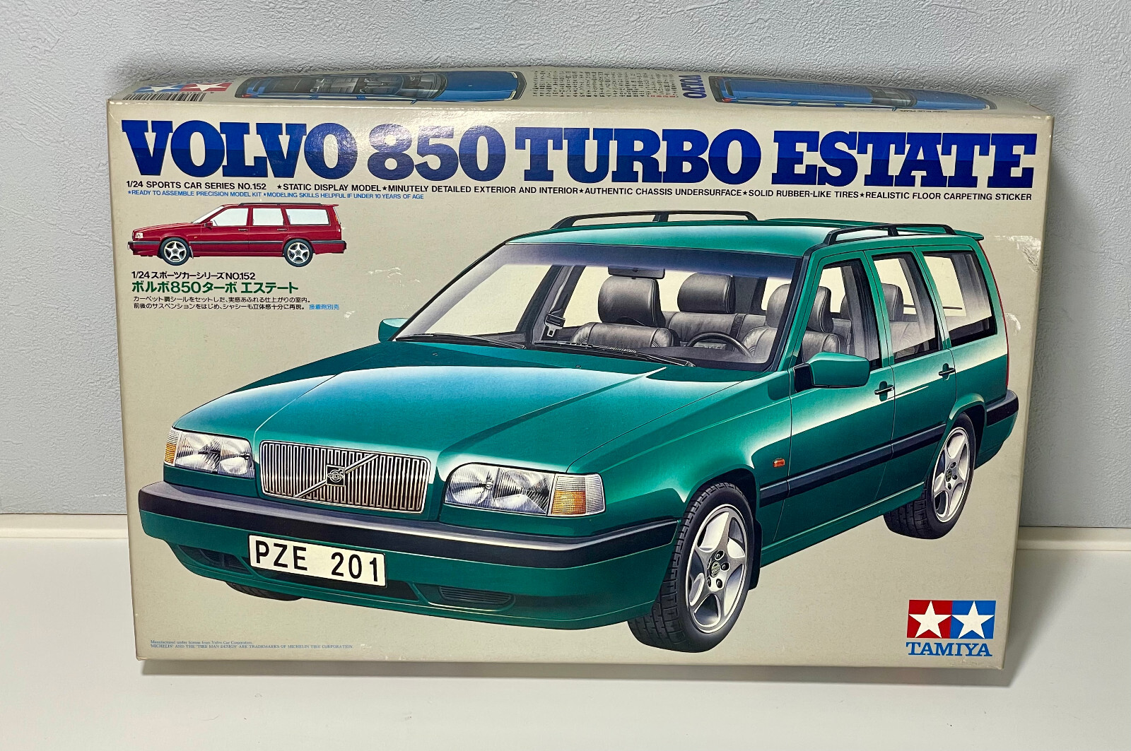 TAMIYA タミヤ タムテック　 VOLVO 850 エステート Tamiya 1/24 Volvo 850 Estate Btcc Unassembled Model | eBay