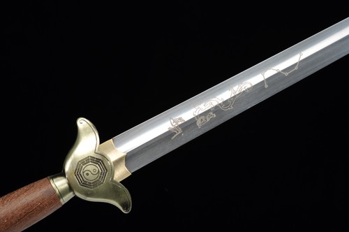 Chinese Kungfu Tai Ji Jian太极剑 Stainless Steel WuShu Soft Excercise Tai Chi Sword