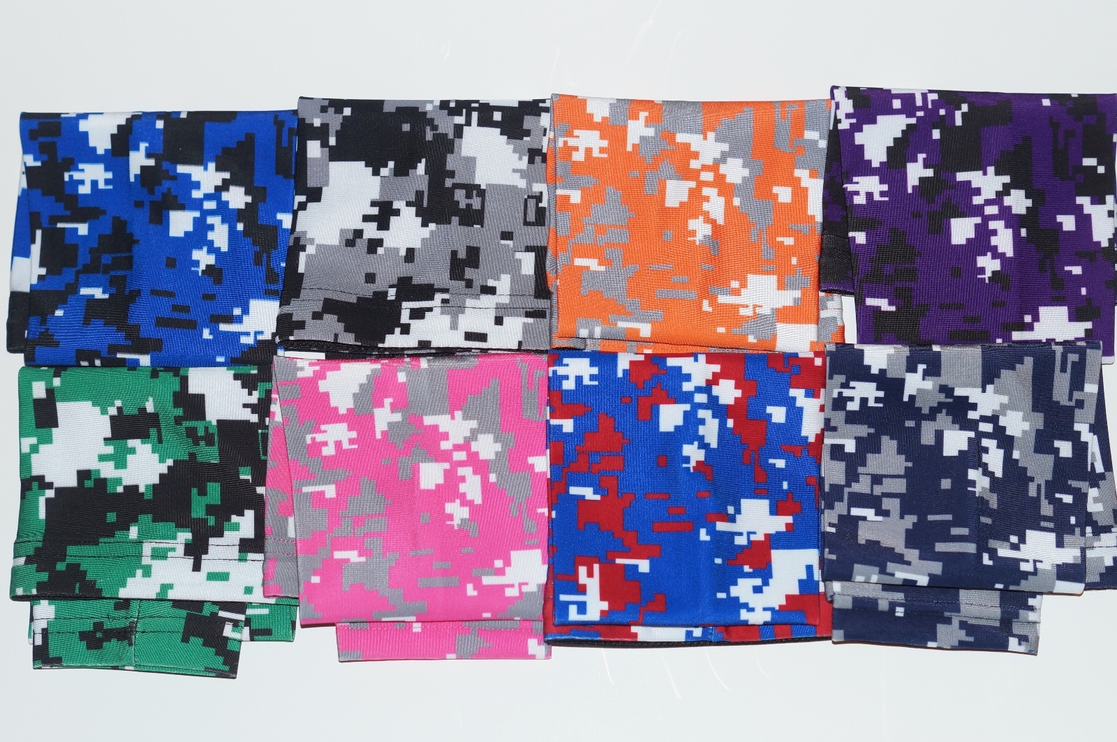 NEW Compression Sports Arm Sleeve Digital Camo Baseball Football Basketball Neon