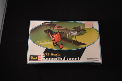 Vintage Revell 1/72 scale Sopwith Camel English Bi-Plane NIB Cellophane Sealed